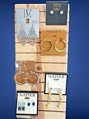 Earring Lot-6 Pair-All New-Lots May Include New Old Stock Or Handmade #3